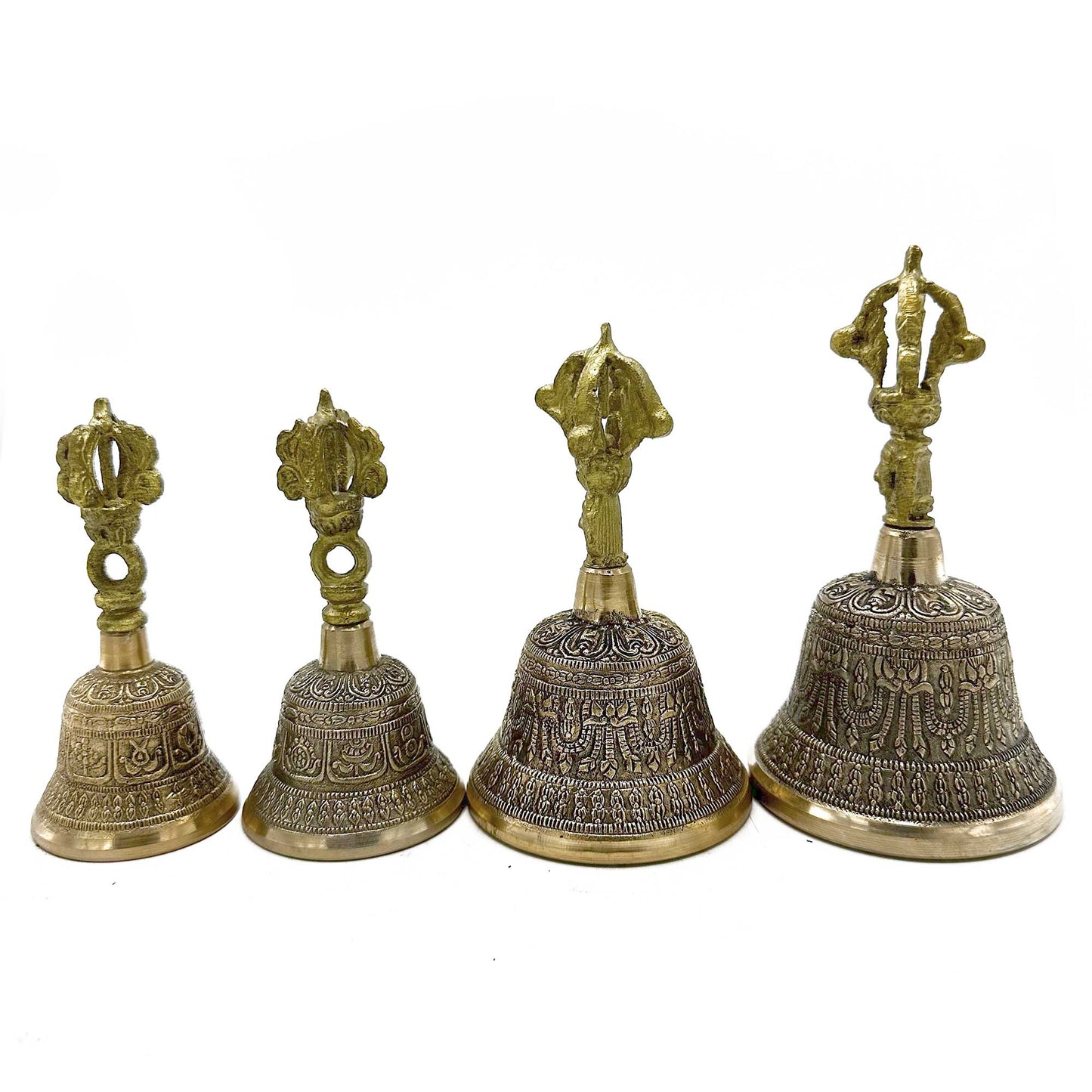 Große tibetische Tingsha-Glocke - 7,5 x 13 cm