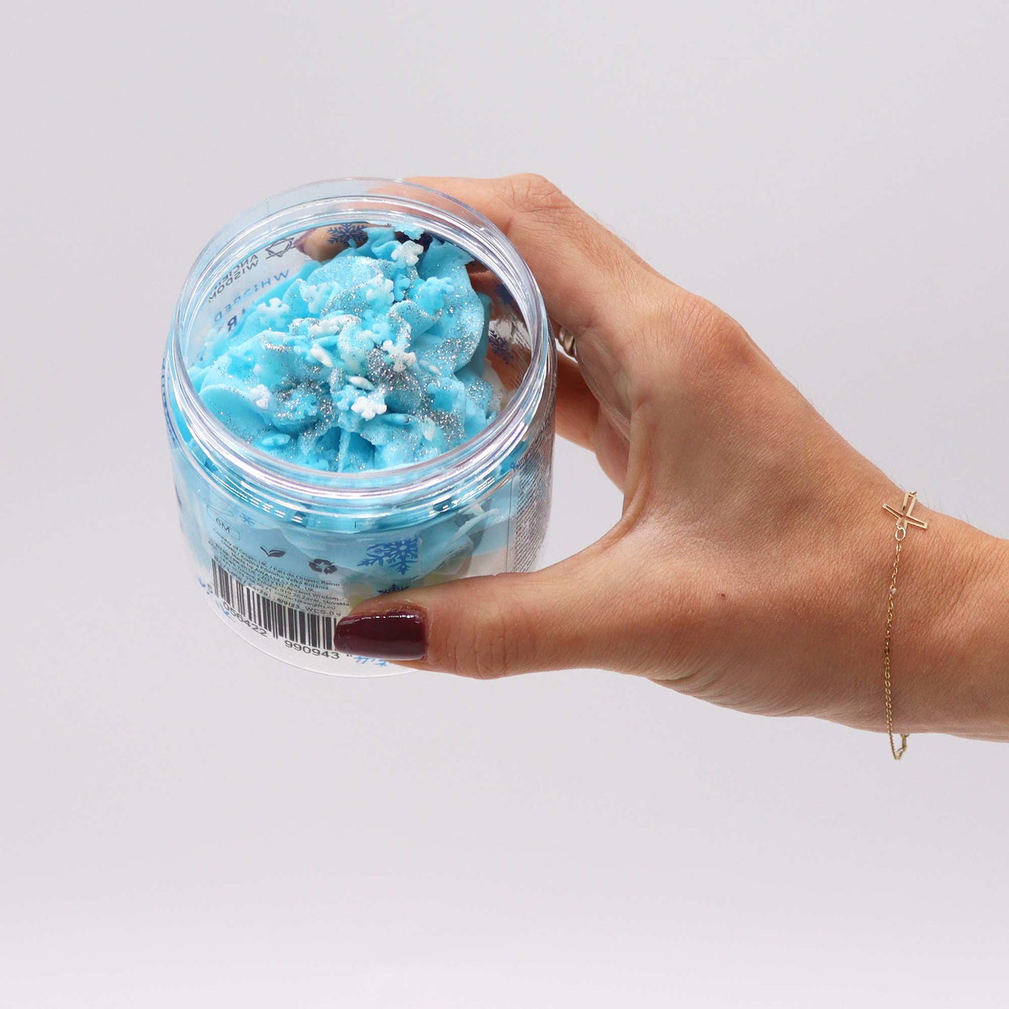 Weiße Weihnachts-Schlagsahneseife 120 g