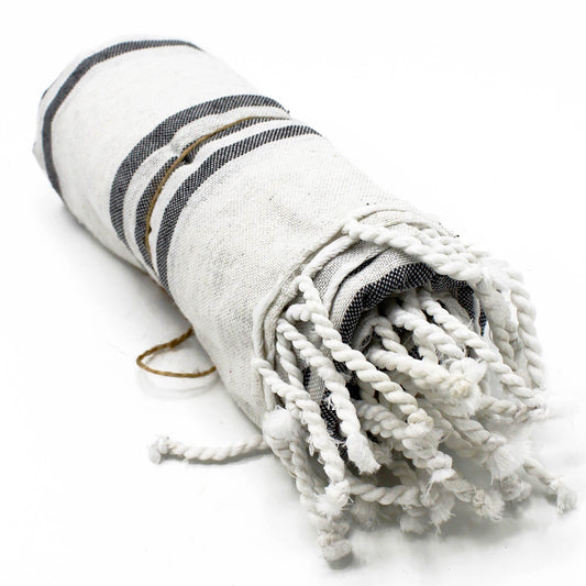 Spa-Hammamtuch – Anthrazit – 90 x 170 cm