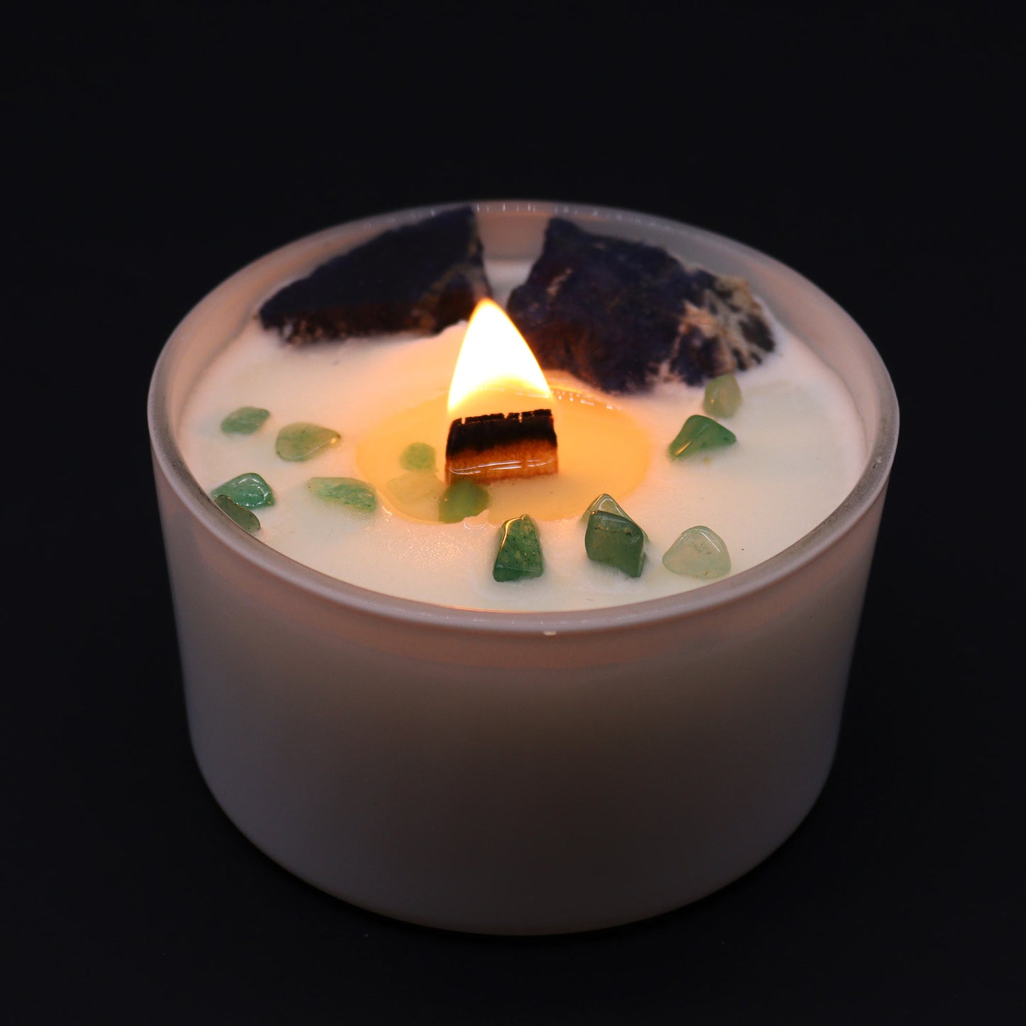 Chakra-Kristallkerzen - Halschakra