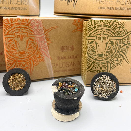 Boîte de 6 flocons de résine Banjara - Myrrhe