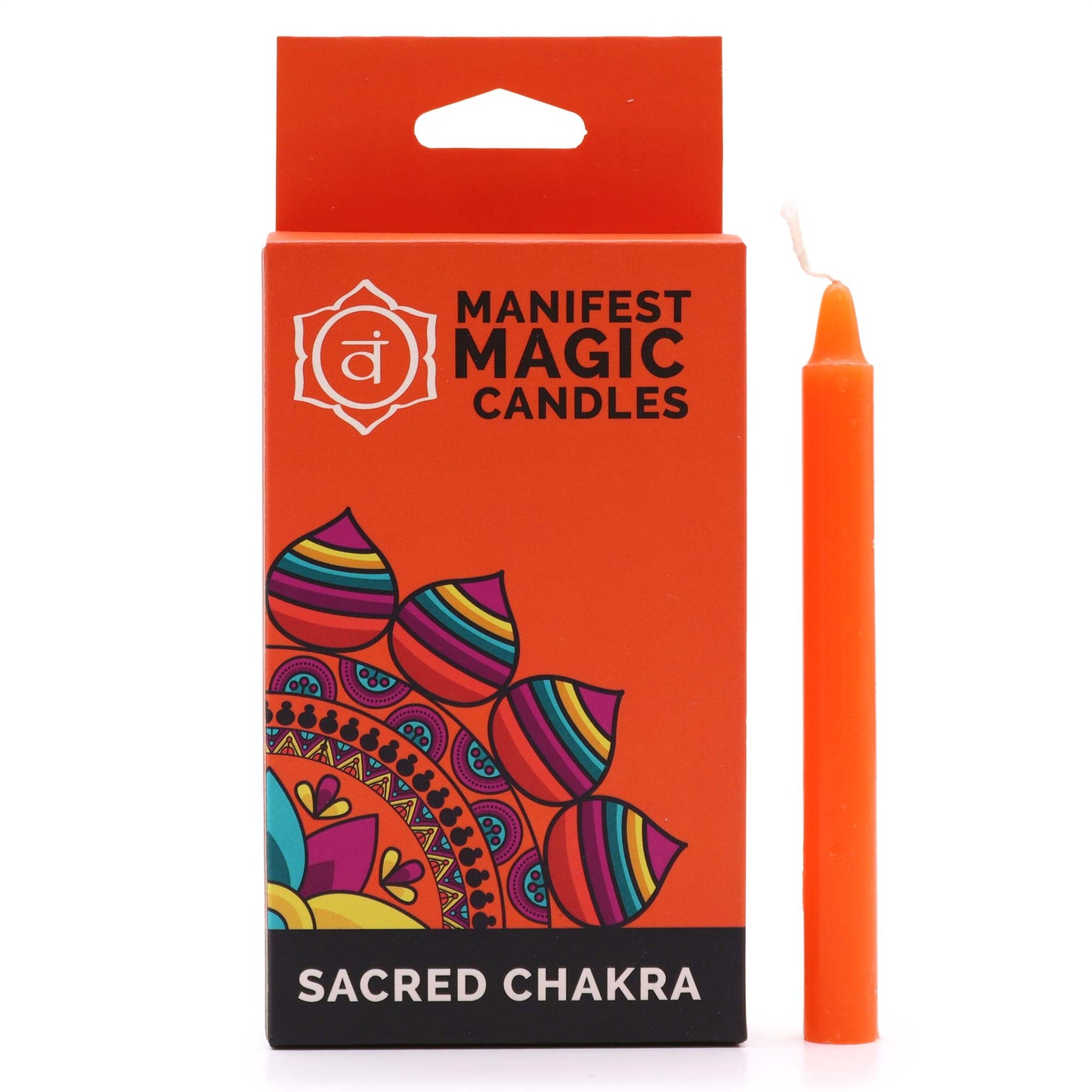 Manifest Magic Candles (12er-Pack) – Orange – Heiliges Chakra