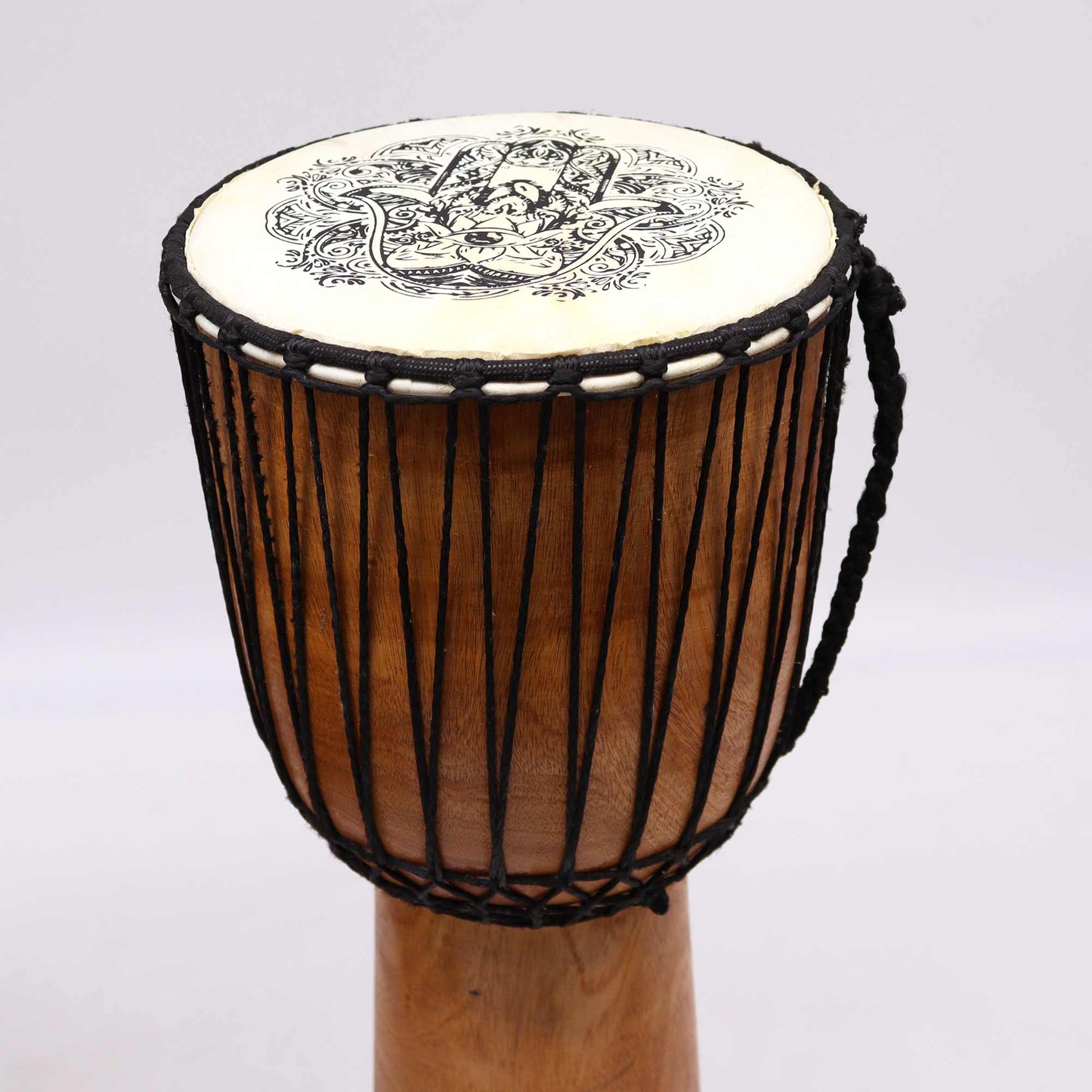 Handgefertigte Djembe-Trommel mit breiter Oberseite – 50 cm