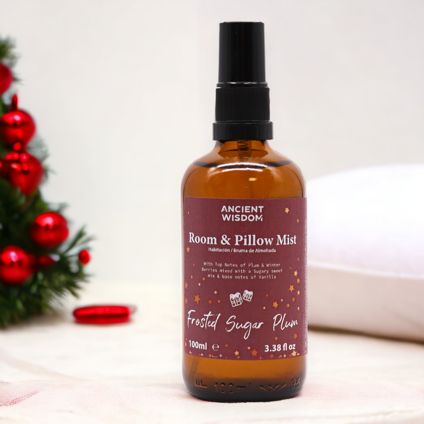 Duftspray für Zuhause und Kissen, 100 ml – Frosted Plum