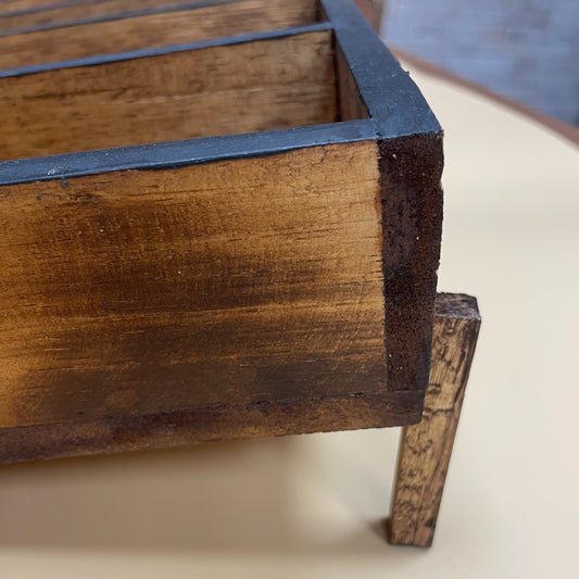 Präsentationstablett - 6 (6x1) Fächer