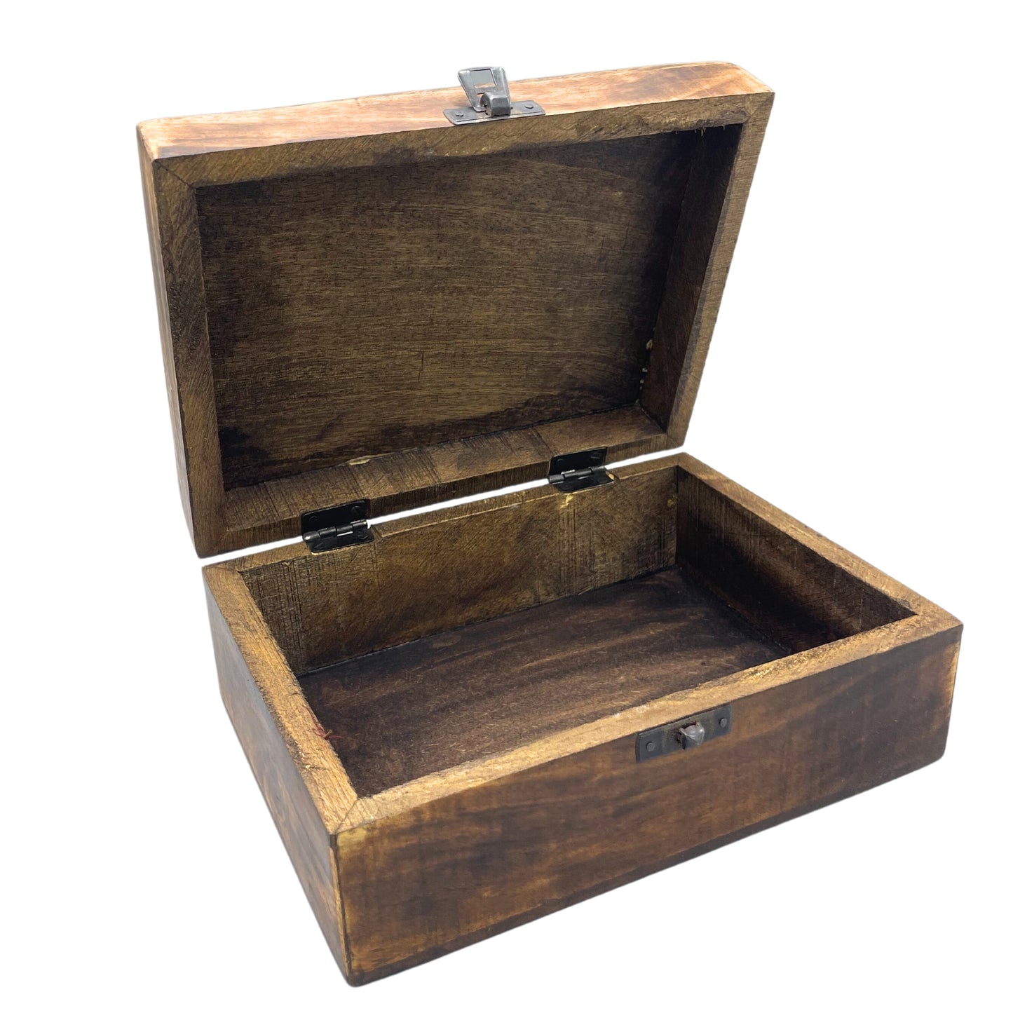 Große Erinnerungsbox aus Holz 20x15x7,5cm - Buddha