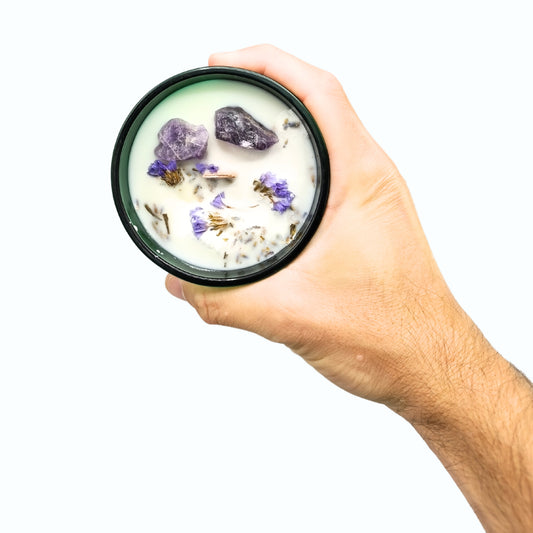 Bougie Fleur Magique en Cristal Hop Hare - Lune