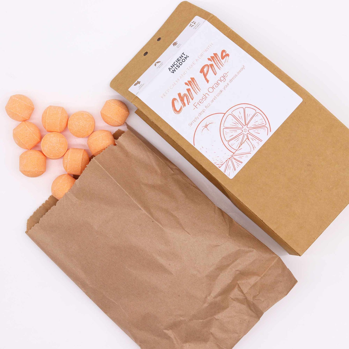 Chill Pills Geschenkpackung 350 g - Frische Orange