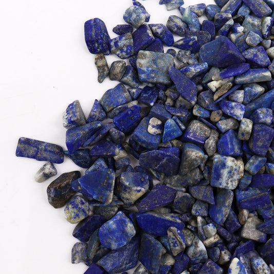 Éclats de pierres précieuses lapis-lazuli en vrac - 1 kg
