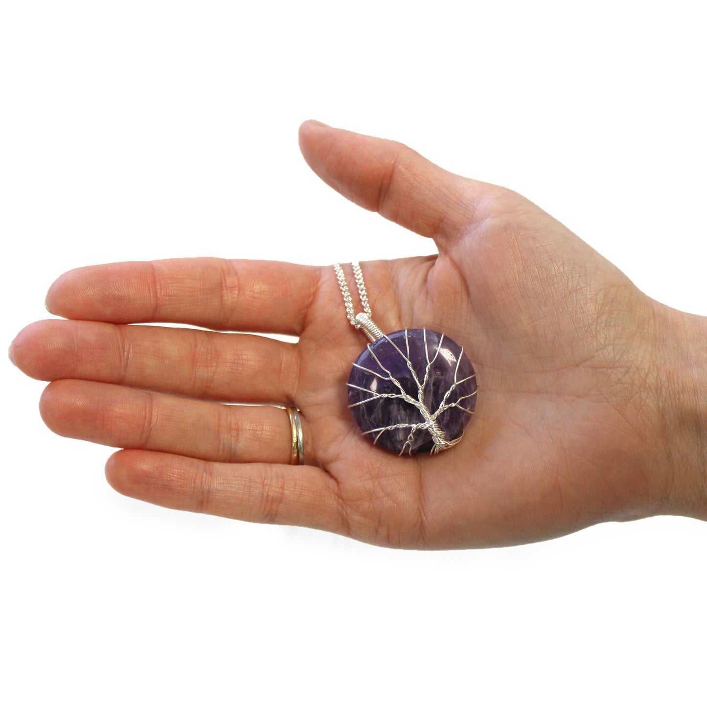 Collier Arbre de Vie - Améthyste