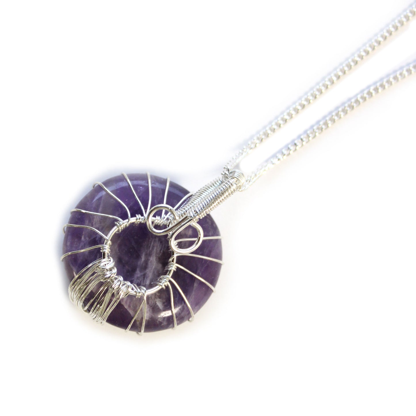 Collier Arbre de Vie - Améthyste