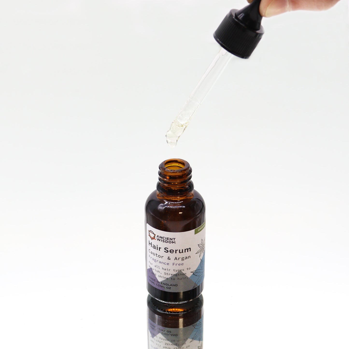 Bio-Haarserum 30 ml – parfümfrei