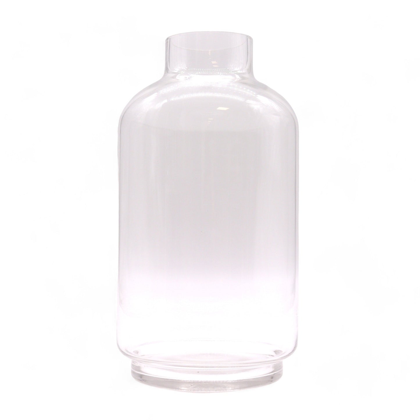 Mittelgroßes bis großes dunkles Tung-Terrarium mit Kugeldeckel – 16 x 32 cm