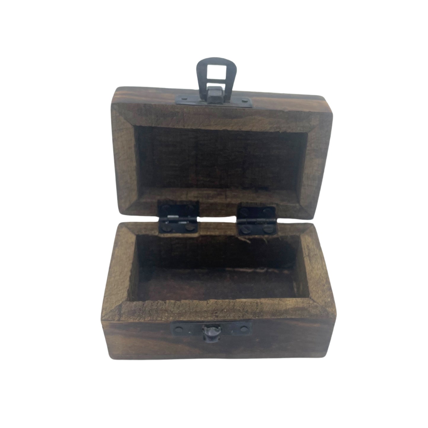 Pillendose aus Holz 9x5x4cm - Meena Work - Sortiert