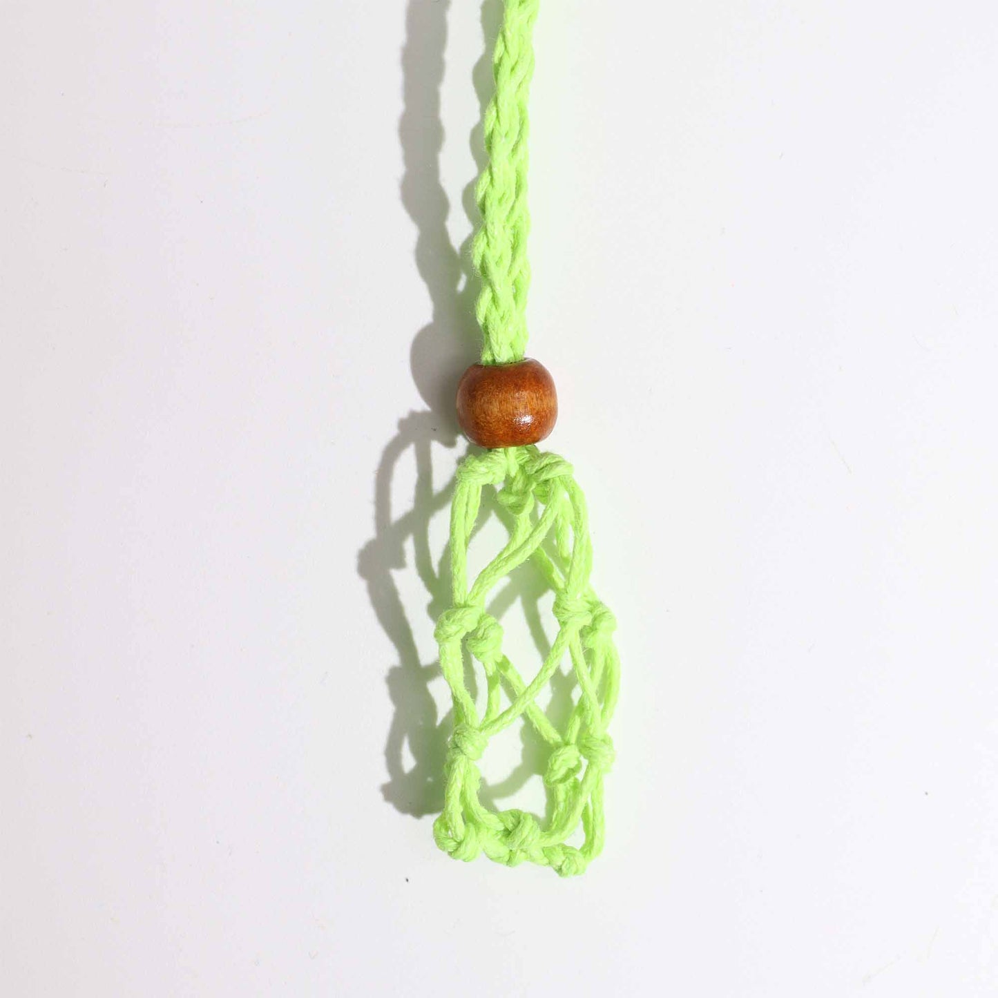 Edelsteinkette Kordeln 45 cm - Grün