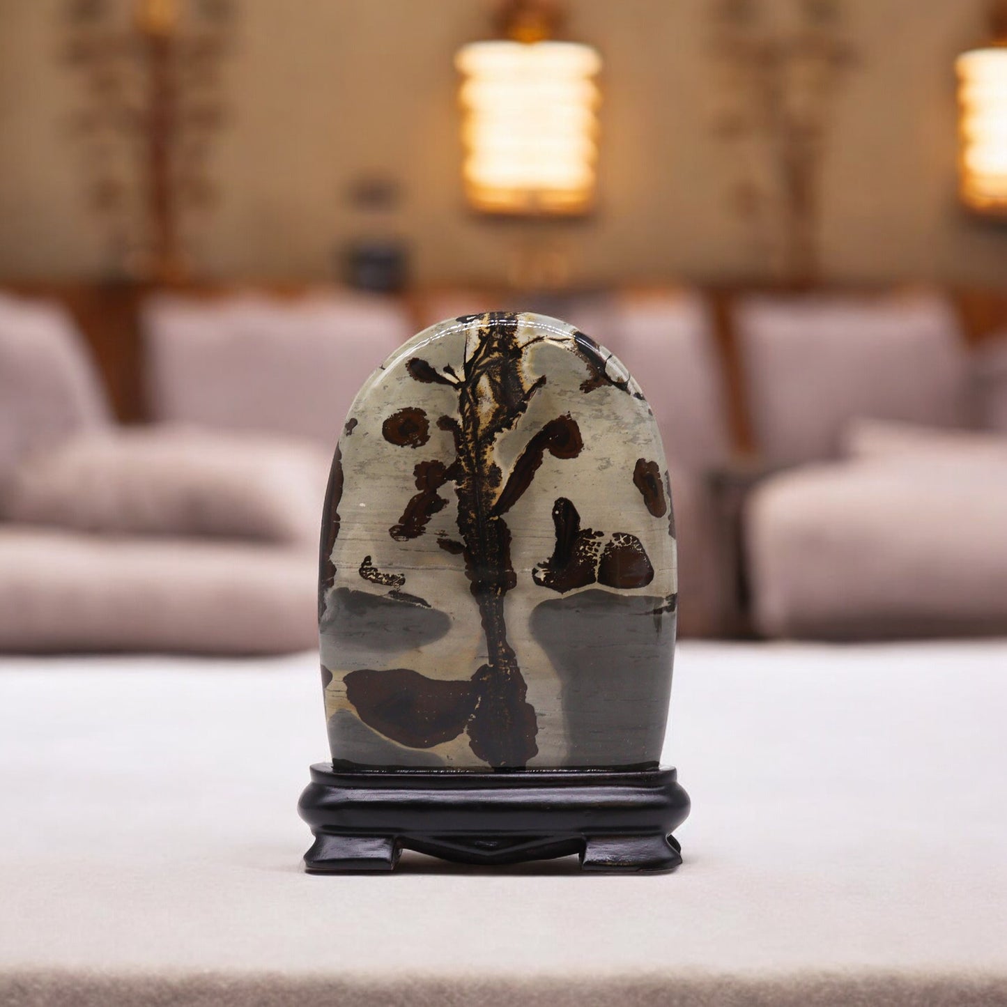 Guohua Bildsteine - Bogen - 145x110 mm (ca. 140 g)