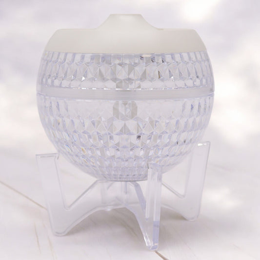 Diffuseur transparent Mondo Planet - USB - Changement de couleur (lumière en dessous)