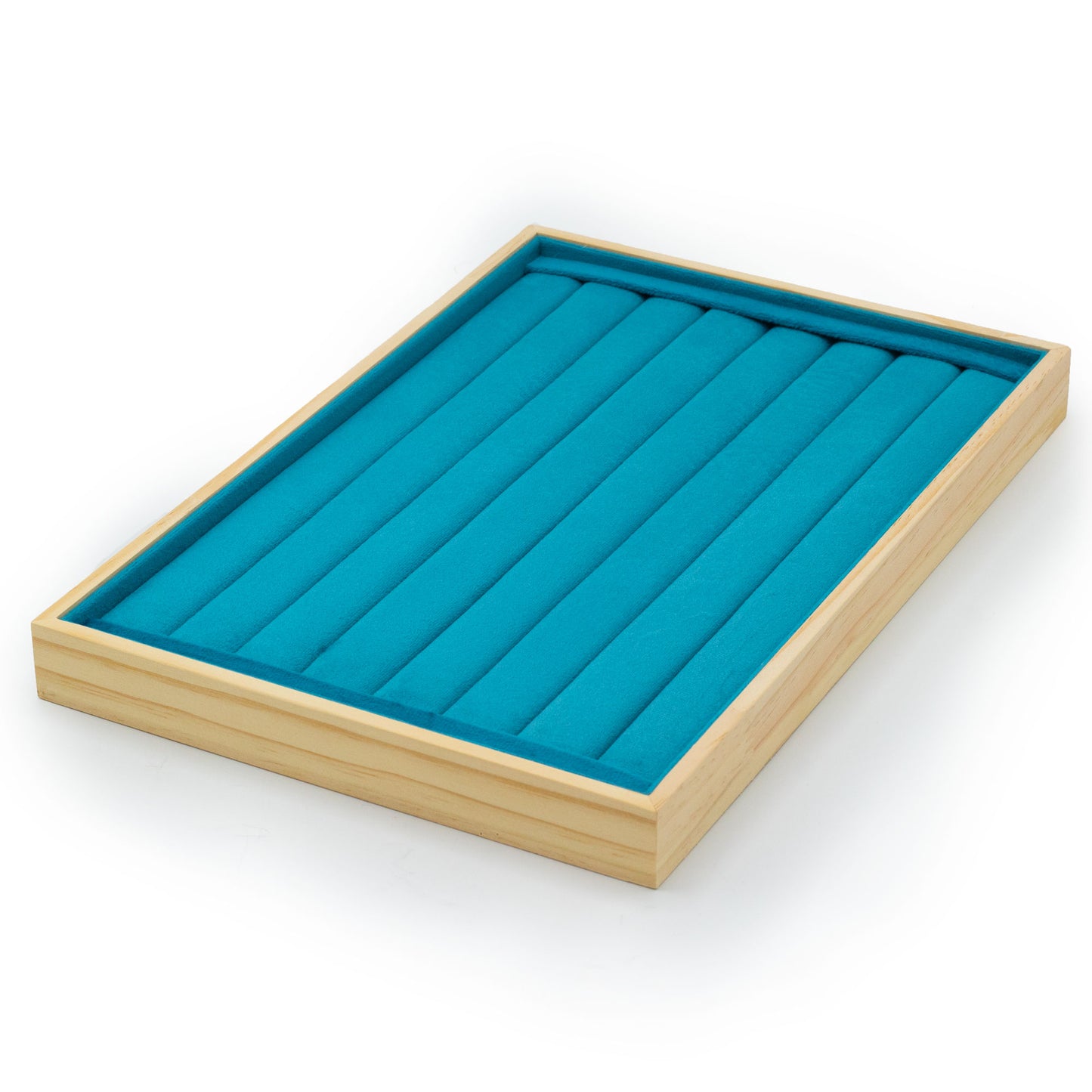 Plateau de présentation pour bagues à 7 rangées 35x24cm