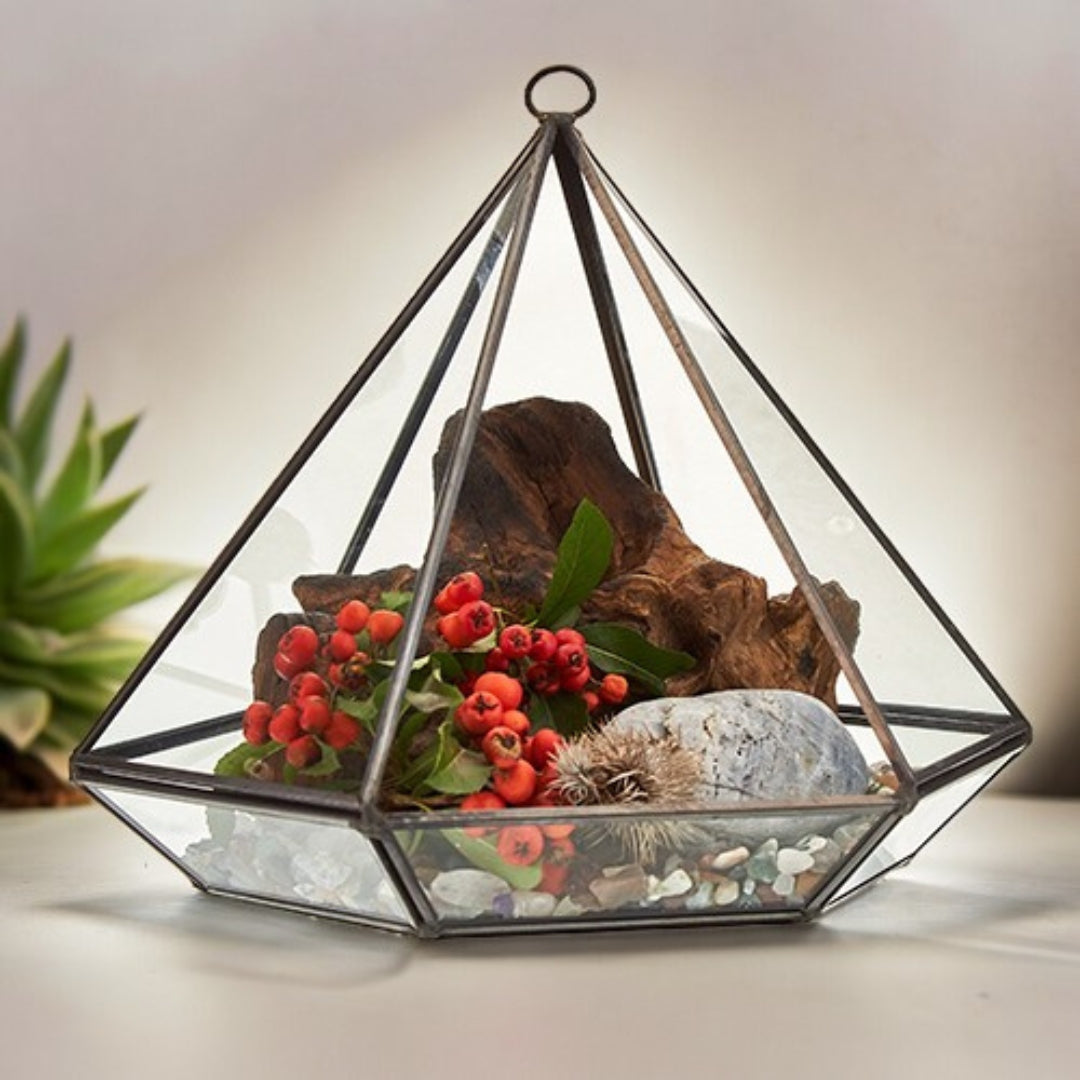 Glasterrarium - Großer Diamant