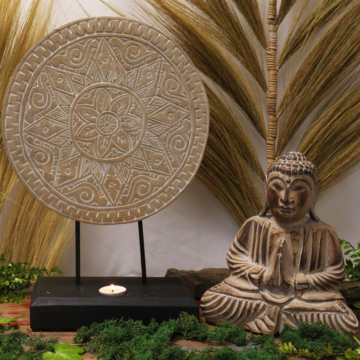 Feng Shui Buddha - Klassisches Mandala - Natur