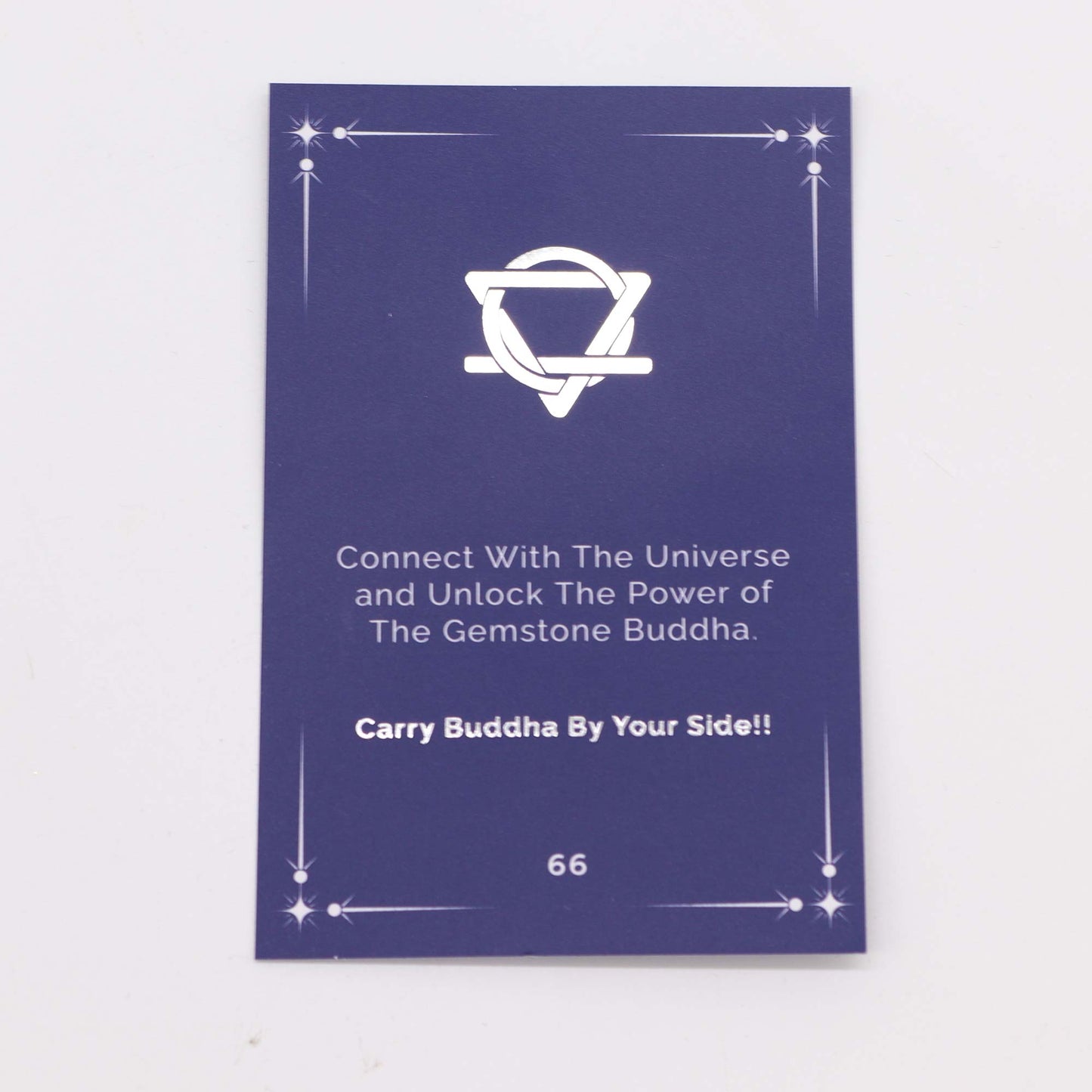 Petite gemme de Bouddha - Quartz rose 35x40x23mm