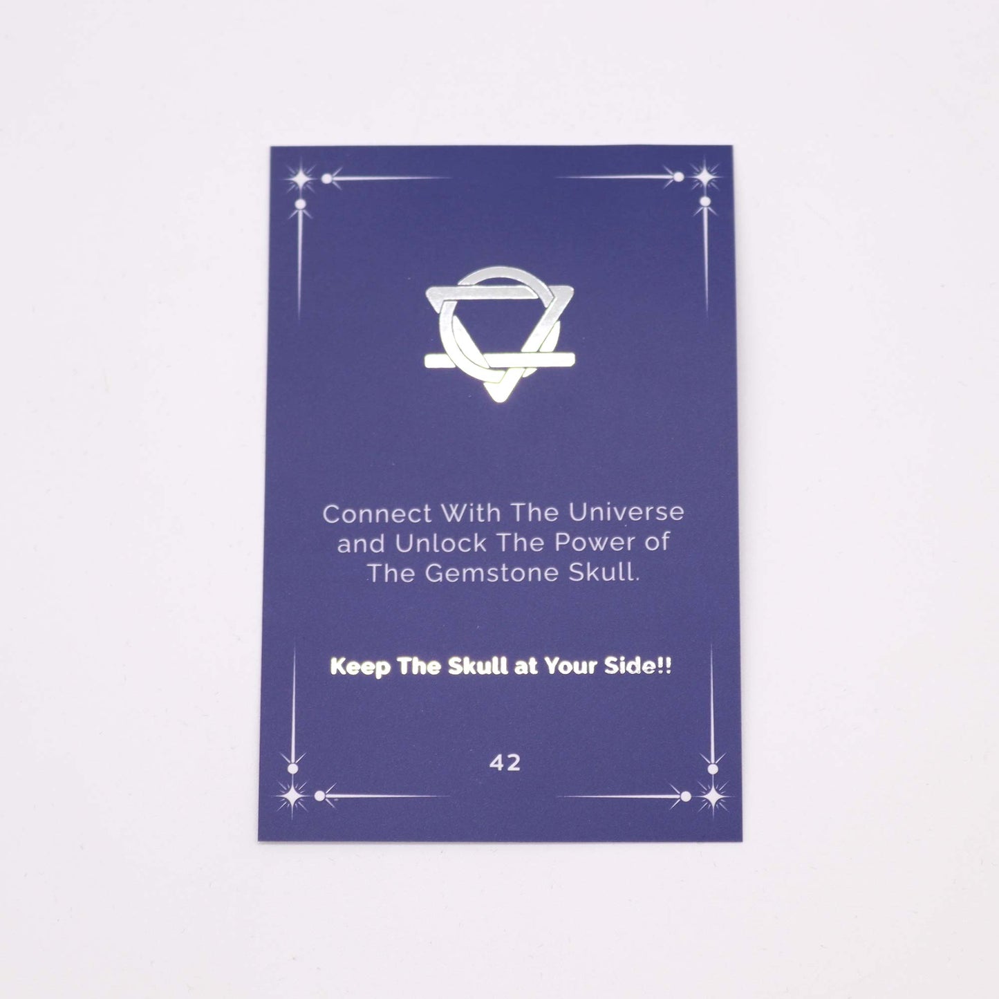 Petite gemme crâne - Opalite - 40x30x28mm