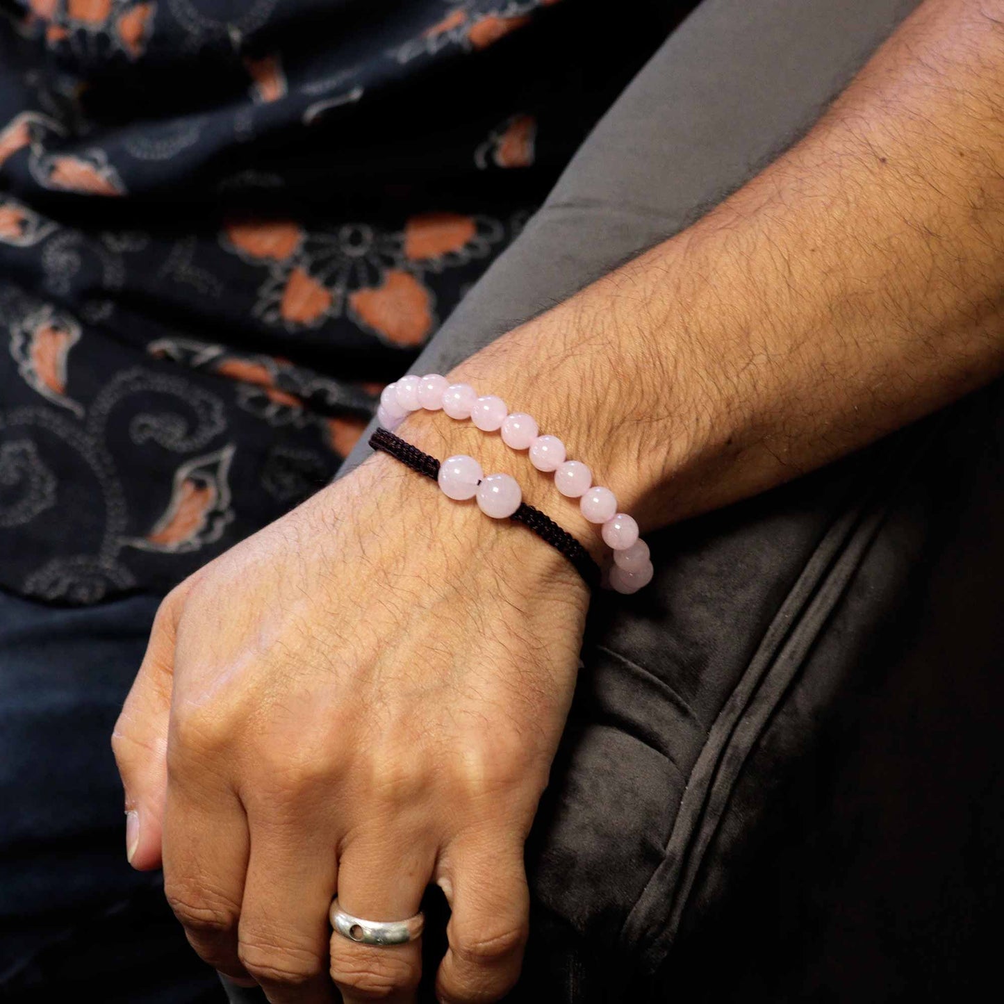 Bracelets Double Pouvoir - Quartz Rose