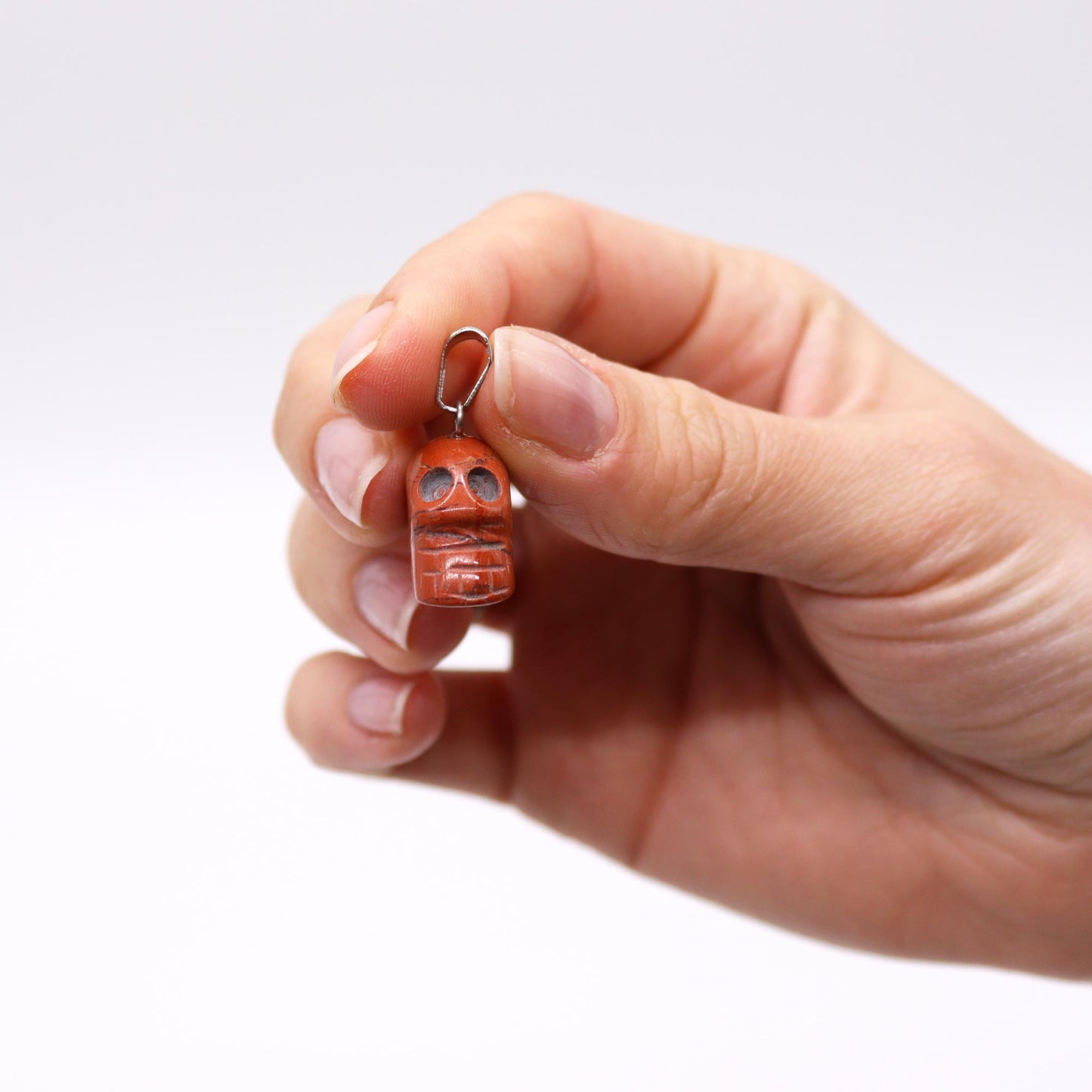 12 mini pendentifs tête de mort - 20 x 15 mm