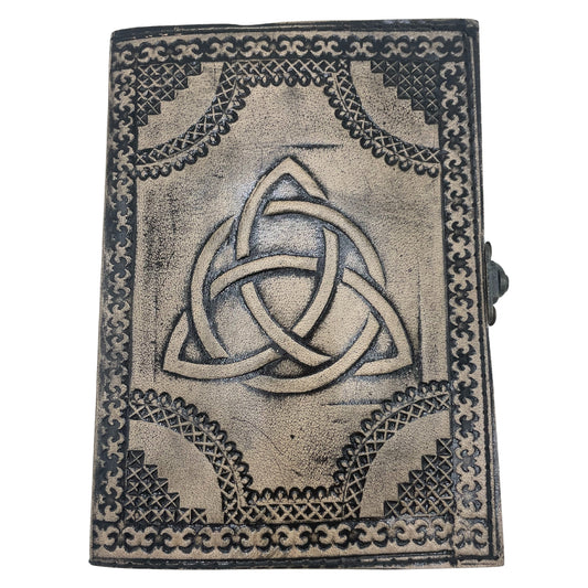 Truetra Esoteric Circle Notizbuch – Vintage mit genähtem Rand