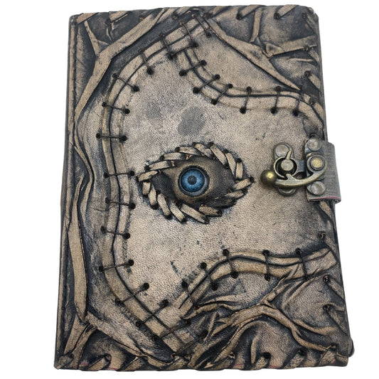 Evil Eye Braunes Notizbuch