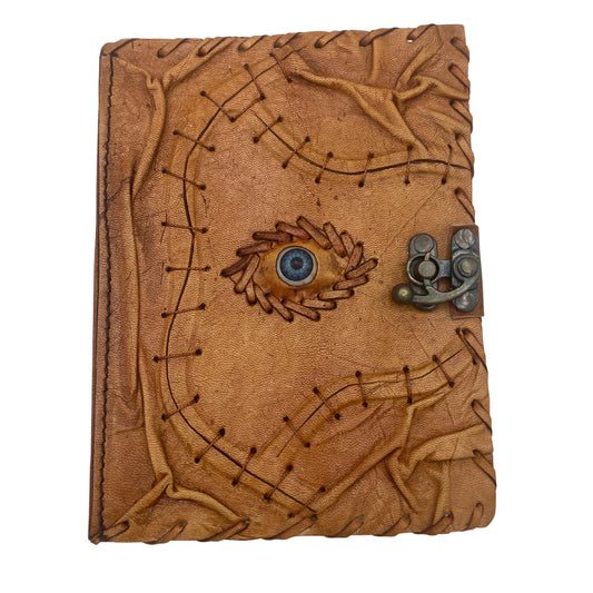Evil Eye Notizbuch aus feinem antikem Papier