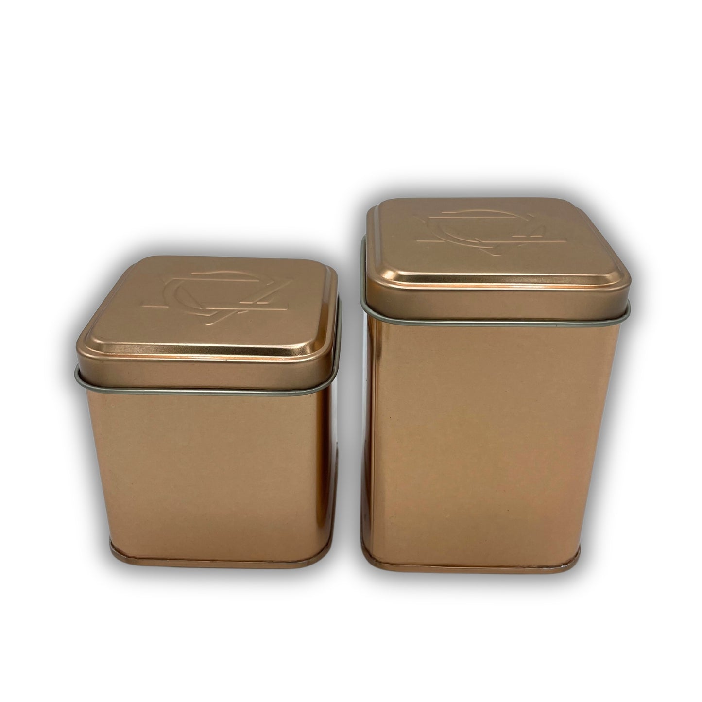 Boîte carrée 6,5x6,5x9 cm avec couvercles