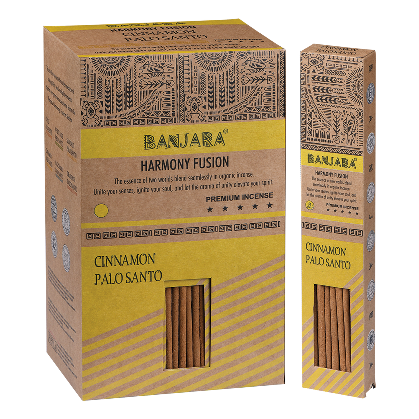 Palo Santo Banjara Räucherstäbchen - Zimt