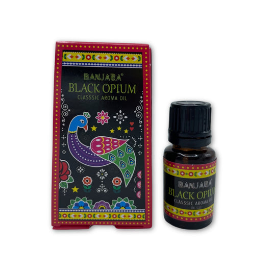 Banjara Indisches Duftöl 10 ml – Schwarzes Opium