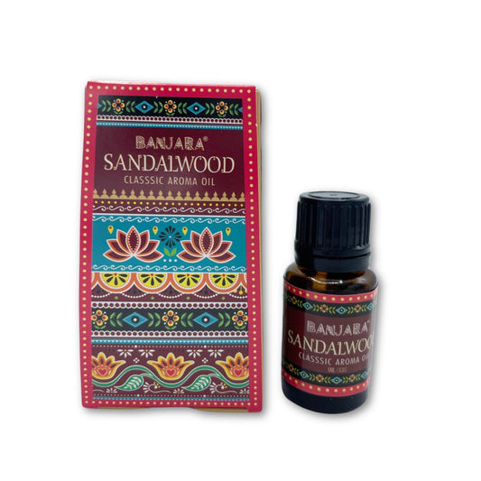 Banjara Indisches Duftöl 10 ml – Sandelholz