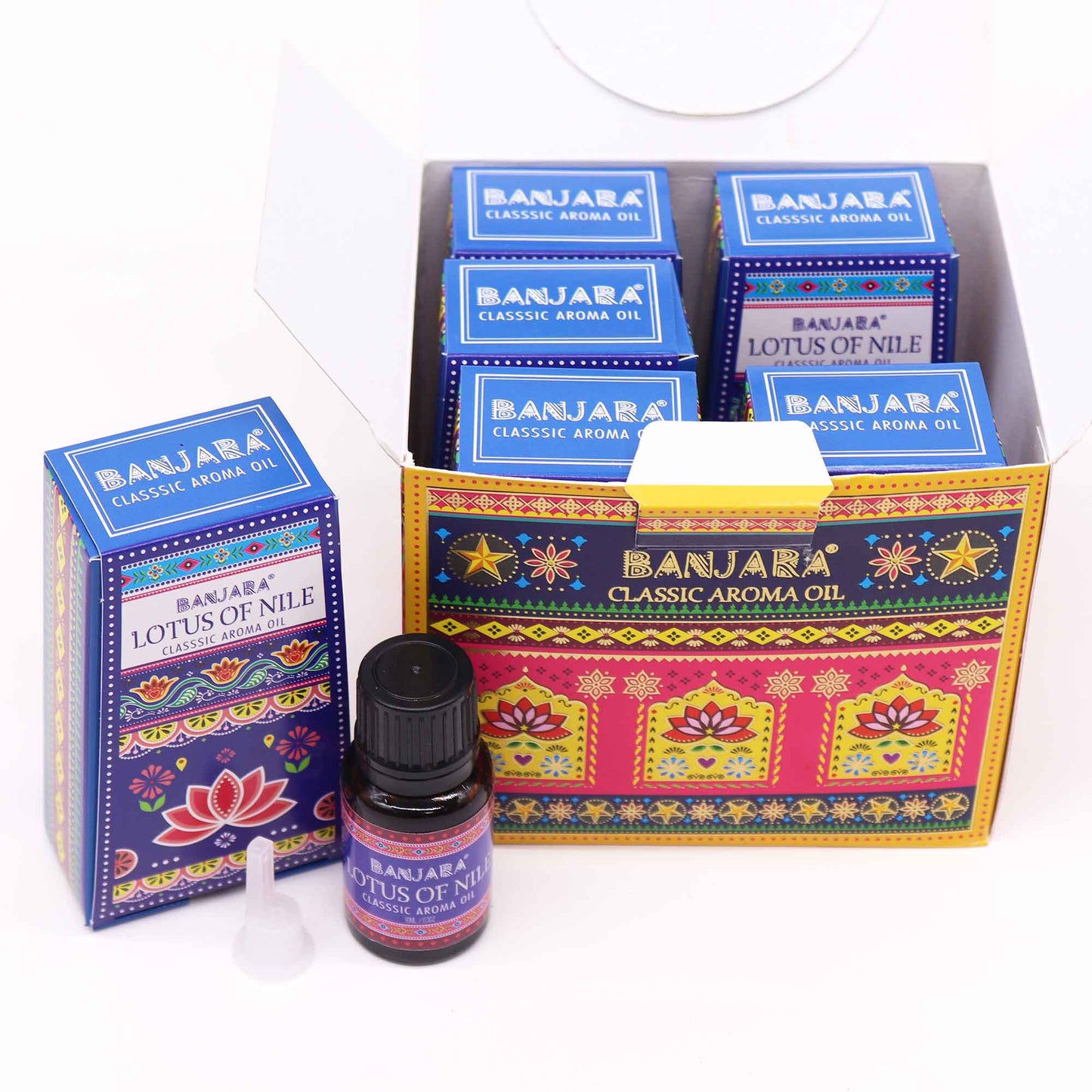 Banjara Indisches Duftöl 10 ml – Lotus des Nils