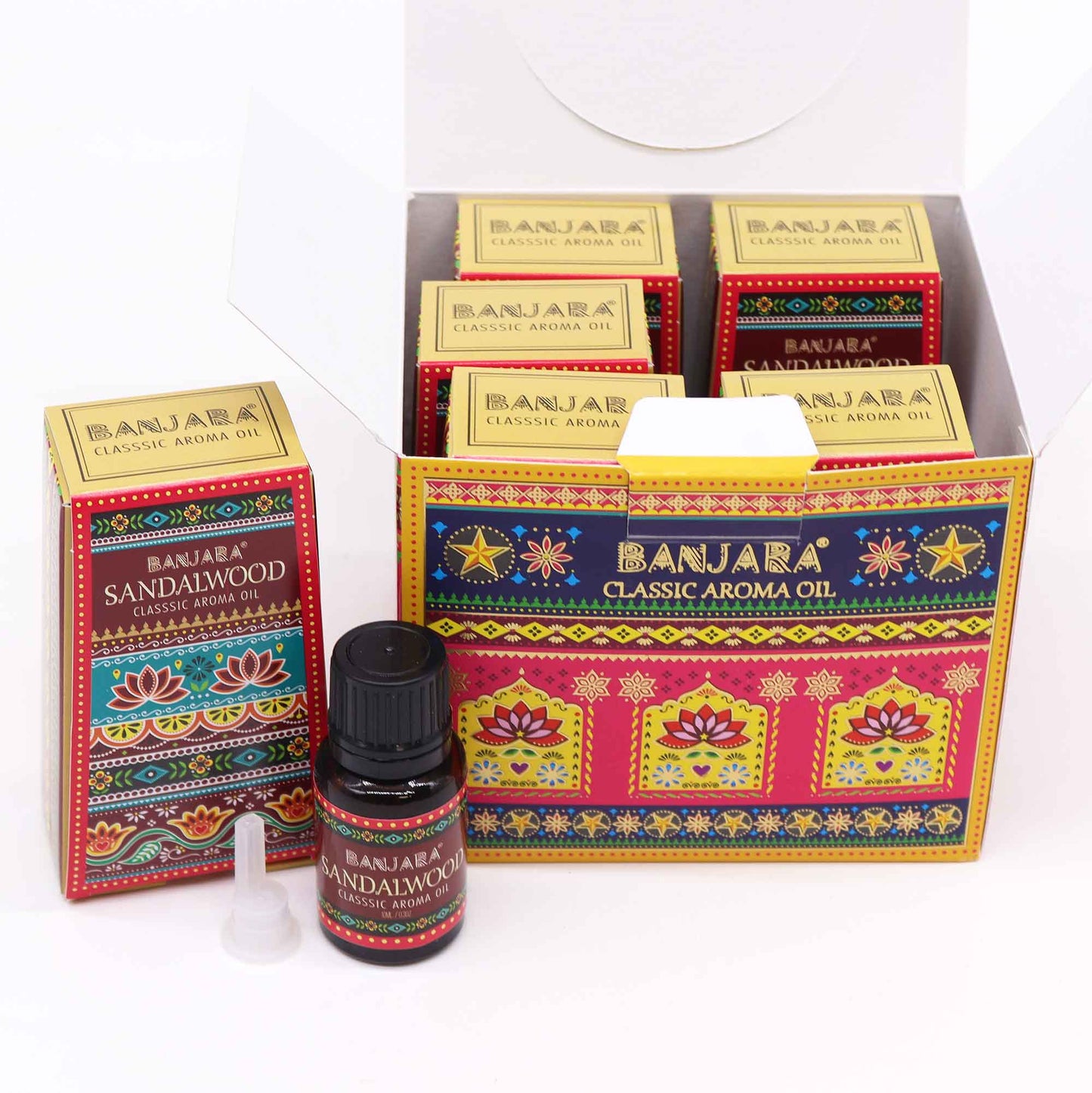 Huile parfumée indienne Banjara 10 ml - Bois de santal
