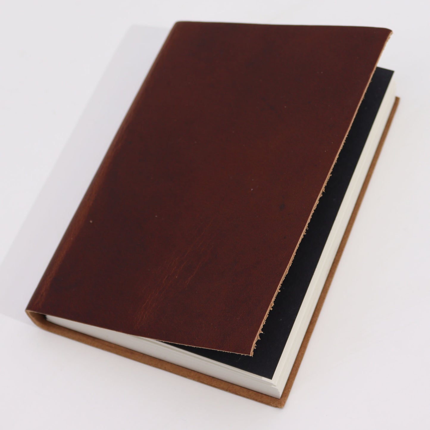 Dunkelbraunes Notizbuch - liniert