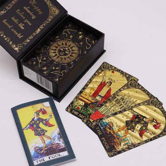 Golden Leaf Tarot - Lass die Magie beginnen - Geschenkbox