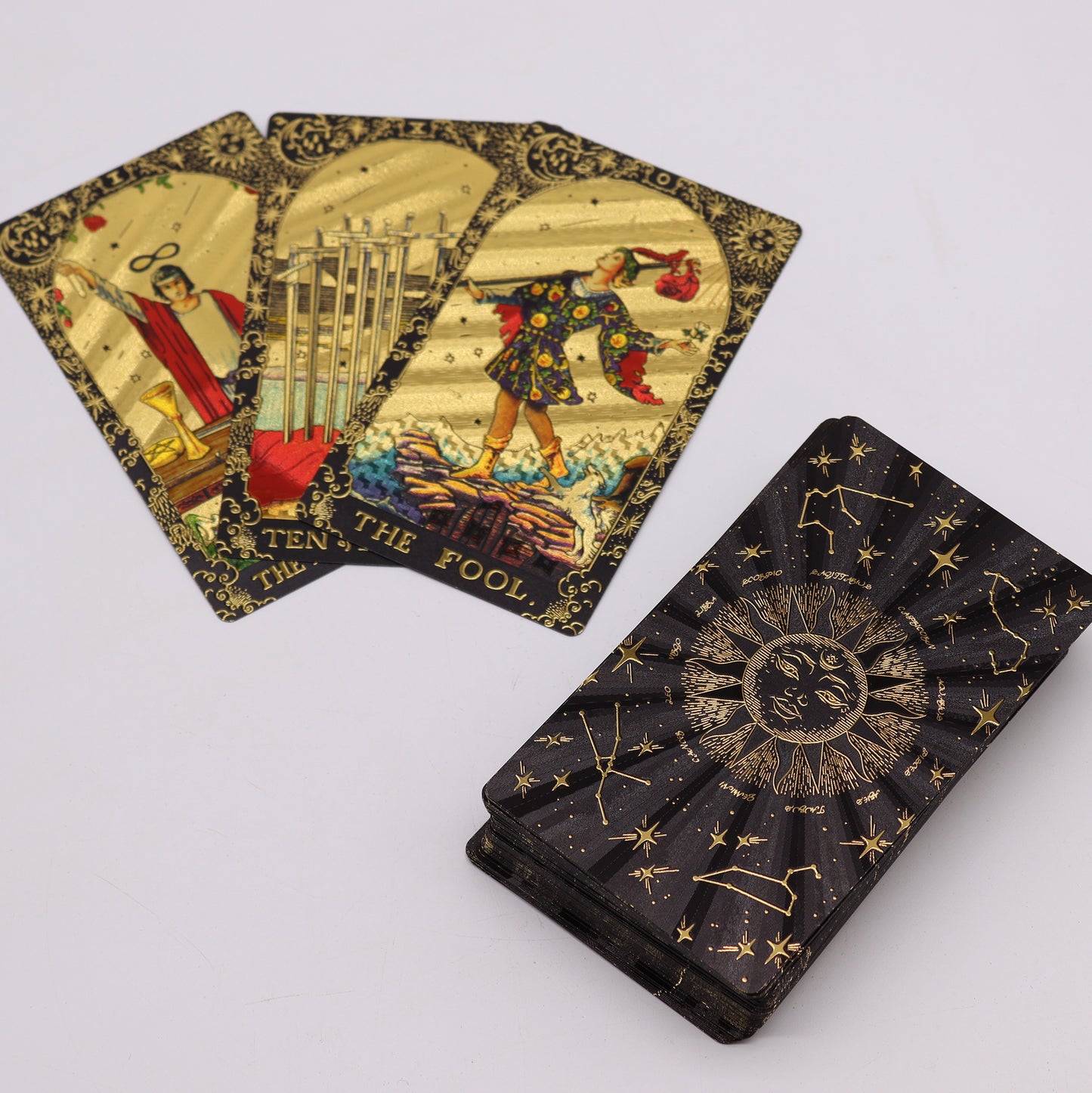 Golden Leaf Tarot - Lass die Magie beginnen - Geschenkbox