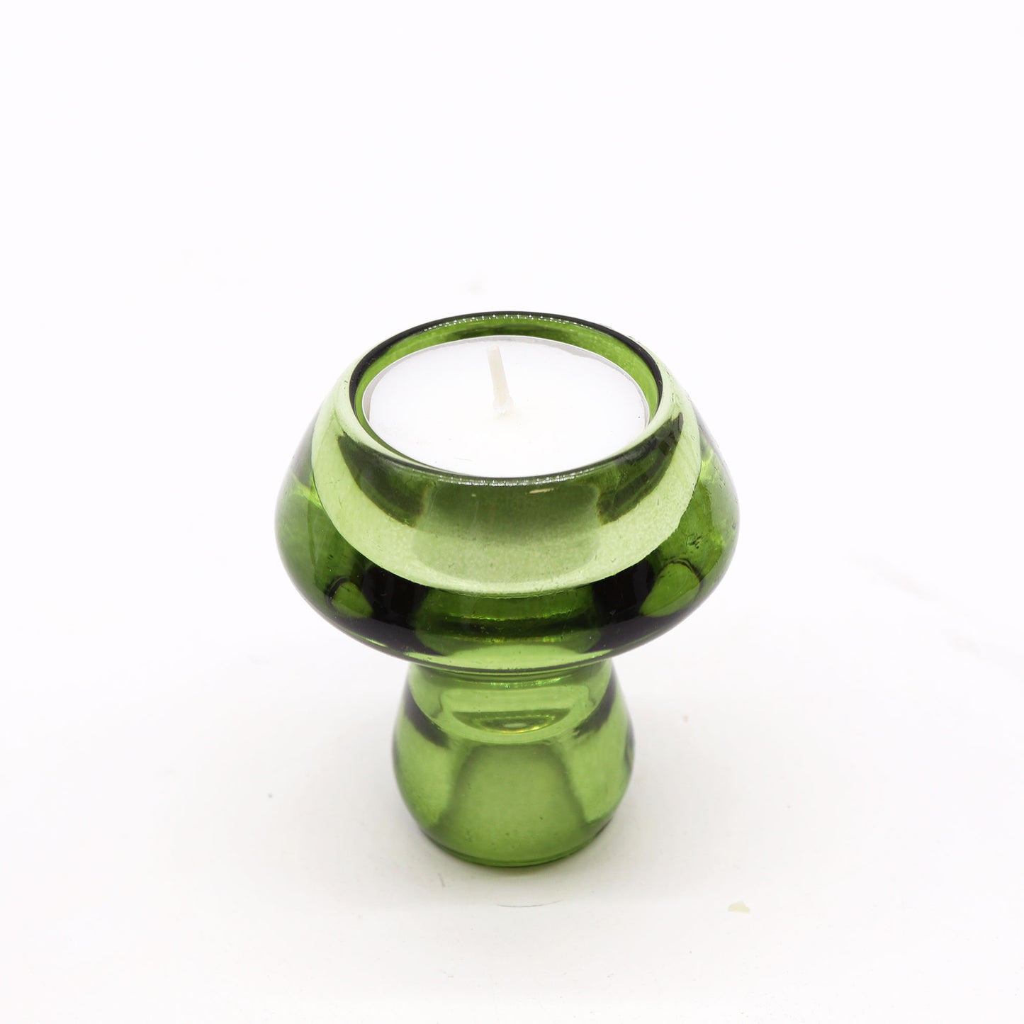 Wendbarer Kerzenhalter mit Pilzmotiv/Teelichthalter - Jade Garden