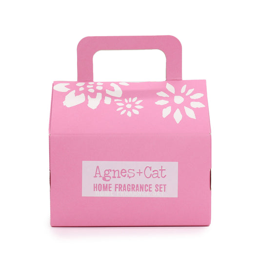 Agnes & Cat Wellness Geschenkset - Tee und Rosen