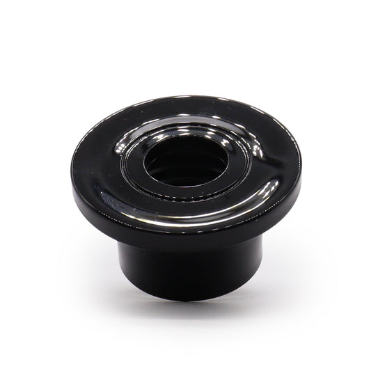 28-mm-Diffusoraufsatz – T-Form aus schwarzem Kunststoff (passend für 21–32)