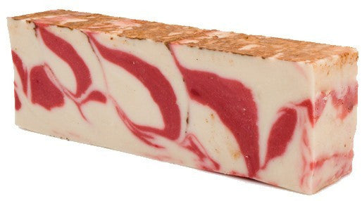 Barre de savon à l'argile rouge