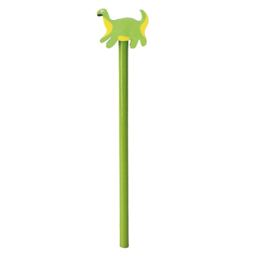Crayon en bois dinosaure