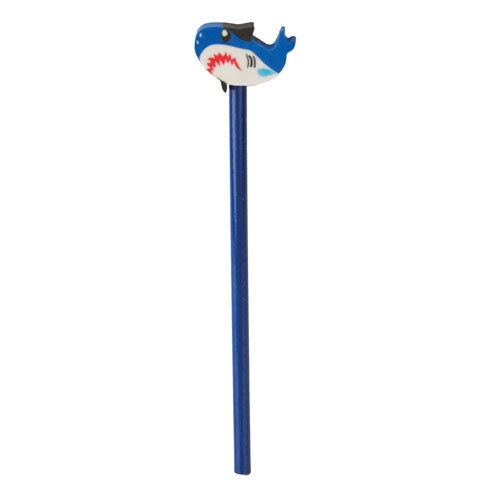 Blauer Hai-Holzbleistift