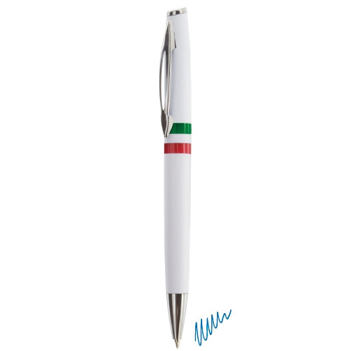 Kugelschreiber aus Metall/Kunststoff, italienische Flagge, Italien