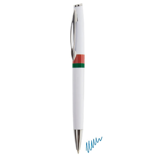 Metall-/Kunststoffstift mit portugiesischer Flagge