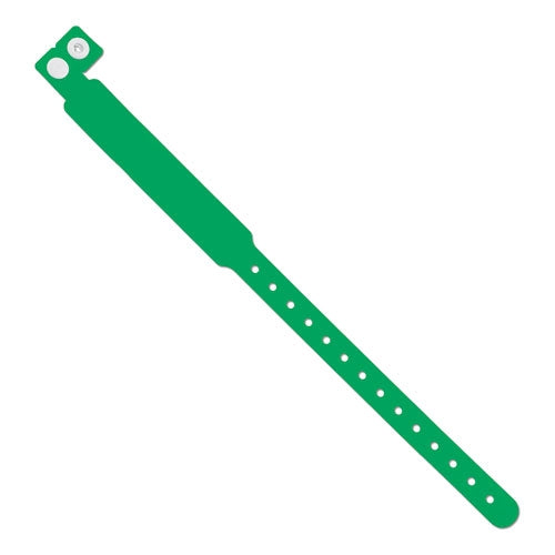 Pulsera Registro Estándar Verde (lote de 100)