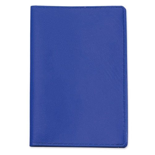 Doppelter blauer Kartenhalter